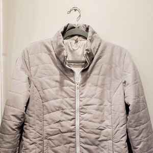 GAIAM Gray Lightweight Puffer Jacket Coat - S